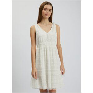 Orsay Cream Women Lace Dress - Women