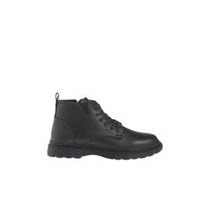 Yaya by Hotiç Black Men's Boots & Booties