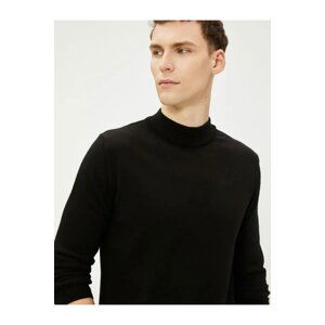 Koton Acrylic Knitwear Sweater Half Turtleneck