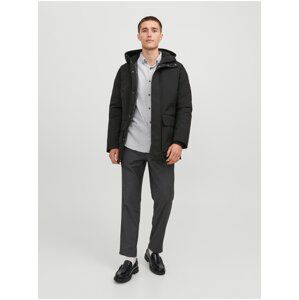 Black Men's Winter Parka Jack & Jones Rob - Men