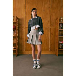 DEFACTO Coool Pleat Mini Skirt