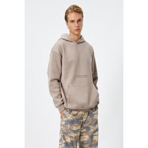 Koton Men's Beige Sweatshirt