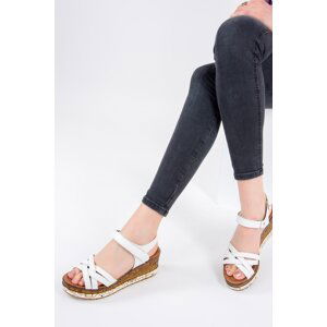 Fox Shoes White Women's Sandals