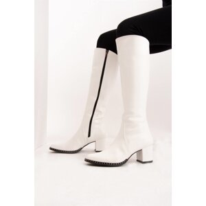 Fox Shoes Women's White Boots