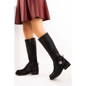 Fox Shoes Black Women's Boots