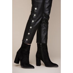 Fox Shoes Black Women's Boots