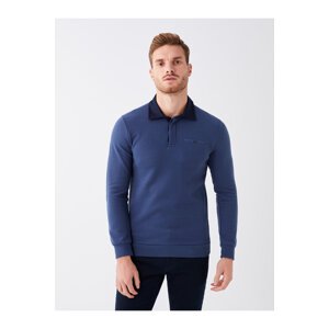 LC Waikiki Men's Polo Neck Long Sleeve Sweatshirt