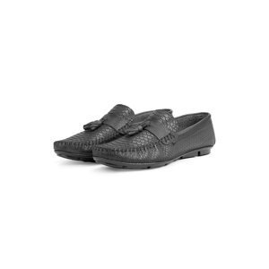 Ducavelli Array pánske voľnočasové topánky z pravej kože, Rog mokasíny