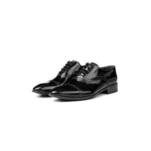 Ducavelli Serious Genuine Leather Men's Classic Shoes, Oxford Classic Shoes