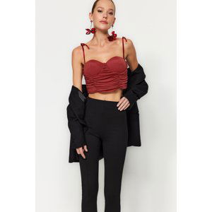 Trendyol Tile Tile Fitting Crop Bustier