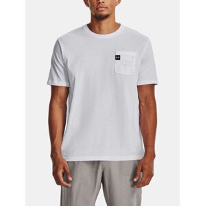 Under Armour T-Shirt UA ELEVATED CORE POCKET SS-WHT - Men