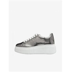 Tamaris women's silver platform sneakers - Women