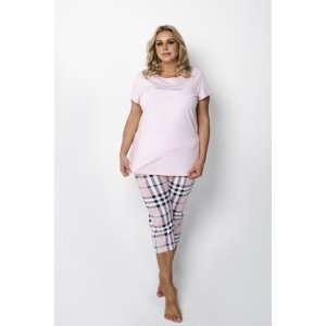 Women's Short Sleeves, Bora, 3/4 Leg - pink/print