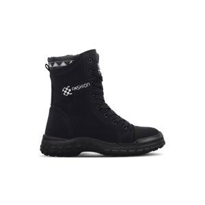 Esem HINA Women's Boots Black Nubuck