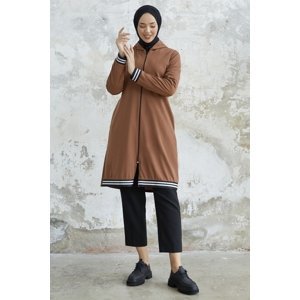 InStyle Verna Ribbed Hooded Cap - Tab