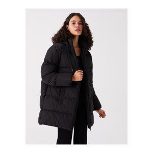 LC Waikiki Women's Hooded Plain Puffer Coat