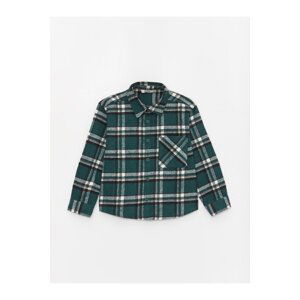 LC Waikiki A Comfortable Fit Plaid Boys' Shirts.