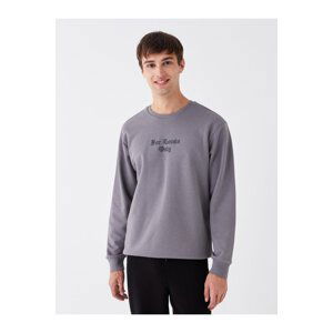 LC Waikiki Crew Neck Long Sleeve Printed Men's Sweatshirt