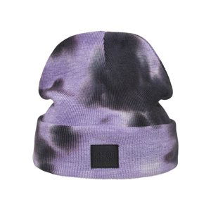 Dye Beanie - Purple/Dark Grey