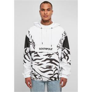 Southpole Tiger Windbreaker White/Black