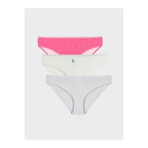 LC Waikiki Patterned Bikini Panties 3 Pack