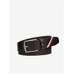 Dark Brown Men's Leather Strap Tommy Hilfiger Denton - Men's