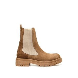 İnci Women's INCI CAPITAL 3PR Camel Chelsea Boots