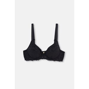 Dagi Black Veronica Accessory Detail Compression Bra