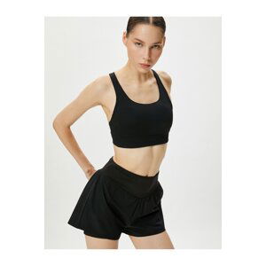 Koton Sports Bra U Collar Back Thin Cross Strap