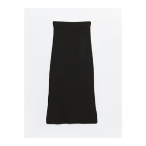 LC Waikiki Women's Extra Tight Fit Plain Knit Skirt