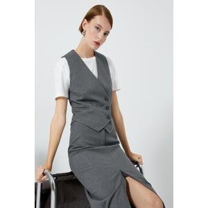 Koton Women's Gray Vest