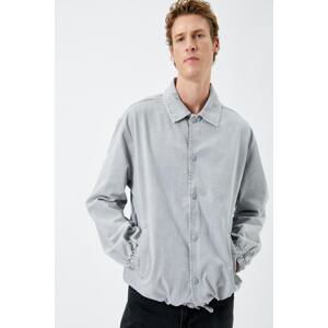 Koton Men's Gray Jacket