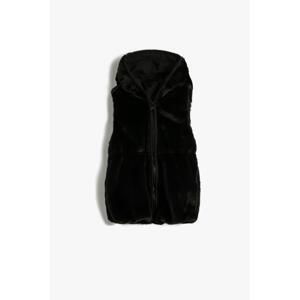 Koton Baby Girl Black Vest