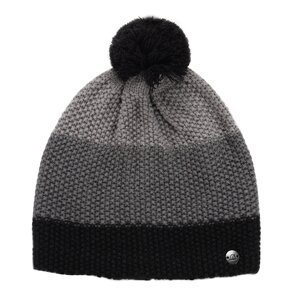Winter hat with pompom ALPINE PRO DELORE smoked pearl