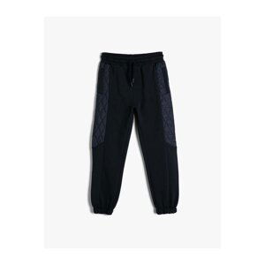 Koton Jogger Sweatpants Pocket Quilted Detail Cotton