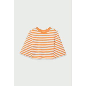 VATKALI Striped crop t-shirt