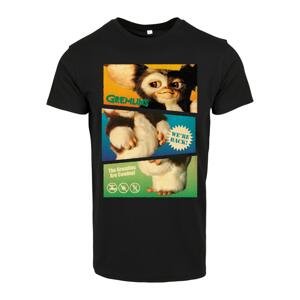 Men's Gremlins Split Poster Tee T-Shirt - Black
