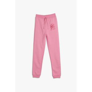 Koton Girl's Pink Sweatpants