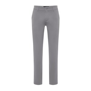 Trendyol Light Gray Slim Fit Chino Trousers