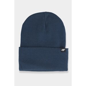 4F Men's Double-Layer Winter Beanie Dark Blue