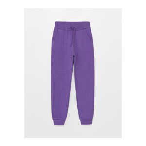 LC Waikiki Basic Girl's Jogger Sweatpants with Elastic Waist