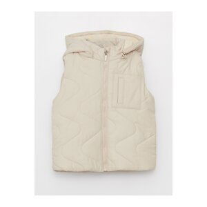 LC Waikiki Girls' Hooded Puffer Vest