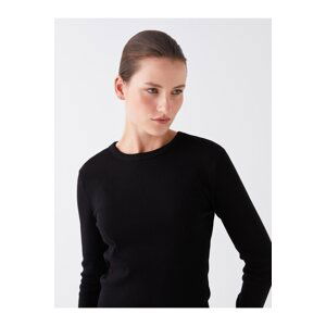 LC Waikiki Crew Neck Plain Long Sleeve Women's T-Shirt