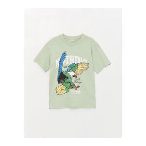 LC Waikiki Boys' Crew Neck Printed Short Sleeve T-Shirt