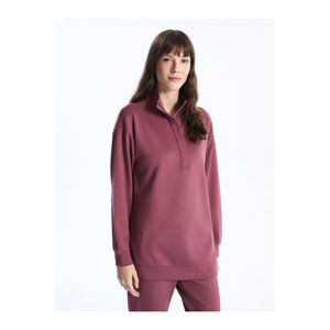 LC Waikiki High Collar Plain Long Sleeve Women's Tunic