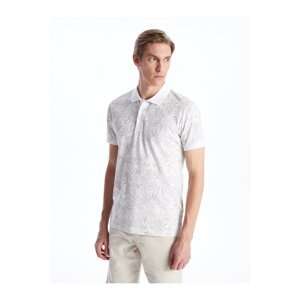 LC Waikiki Polo Neck Short Sleeve Patterned Men's T-Shirt