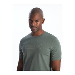 LC Waikiki Crew Neck Short Sleeve Printed Combed Cotton Men's T-Shirt