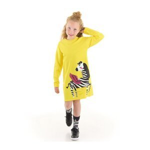 Mushi Winged Zebra Girl Yellow Dress