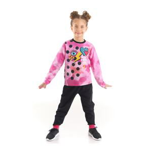 mshb&g Retro Tie-Say Girl's T-Shirt Trousers Set