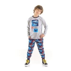 Mushi T-rex Info Boys T-shirt Trousers Set